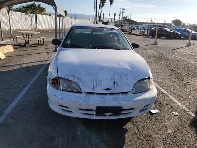 1G1JC124417239652 - 2001 CHEVROLET CAVALIER WHITE photo 5