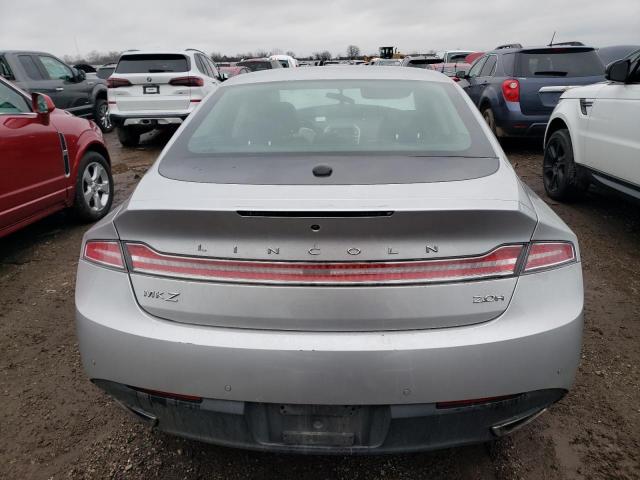 3LN6L2LU7GR602864 - 2016 LINCOLN MKZ HYBRID SILVER photo 6