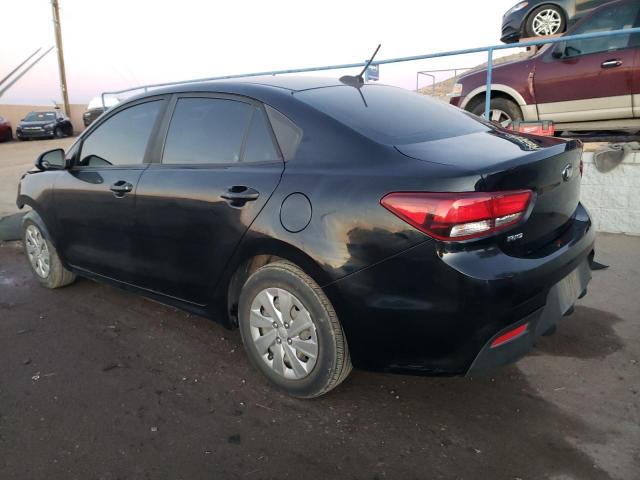 3KPA24AB5JE061343 - 2018 KIA RIO LX BLACK photo 2