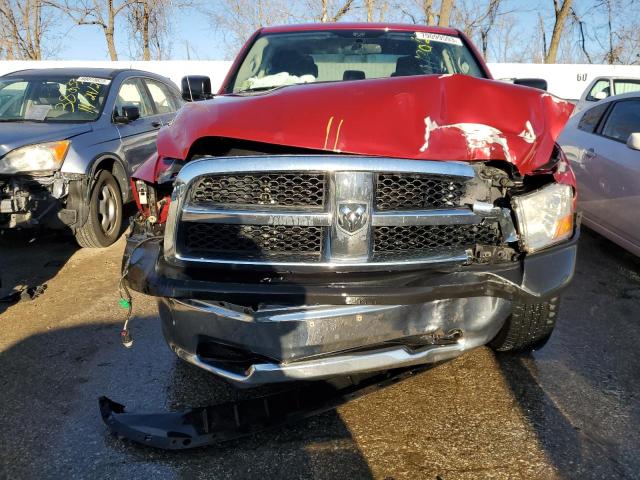 1D7RV1CT8AS231471 - 2010 DODGE RAM 1500 RED photo 5