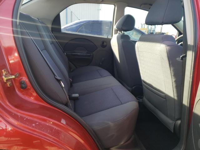 KL1TD56646B663439 - 2006 CHEVROLET AVEO BASE Qırmızı foto 10
