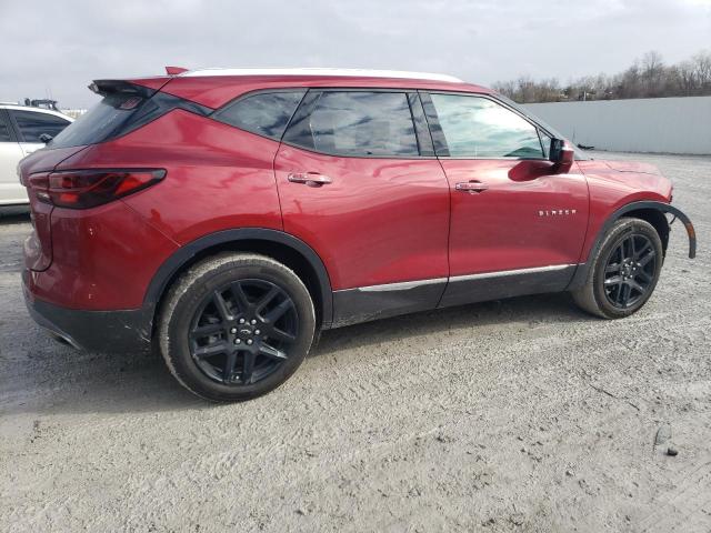 3GNKBFR41PS172091 - 2023 CHEVROLET BLAZER PREMIER MAROON photo 3