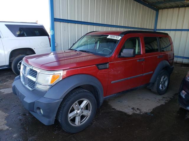 1D8GU28K27W676866 - 2007 DODGE NITRO SXT RED photo 1