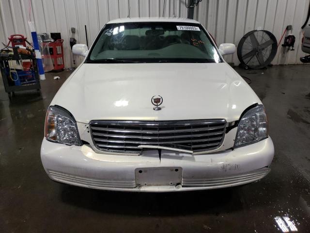 1G6KD54Y04U129397 - 2004 CADILLAC DEVILLE WHITE photo 5