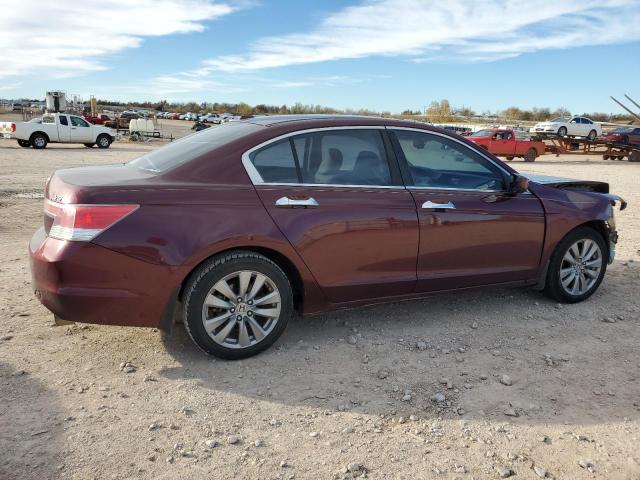 1HGCP3F82CA027272 - 2012 HONDA ACCORD EXL BURGUNDY photo 3