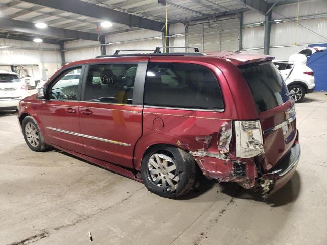 2A4RR8DG4BR615527 - 2011 CHRYSLER TOWN & COU TOURING L MAROON photo 2