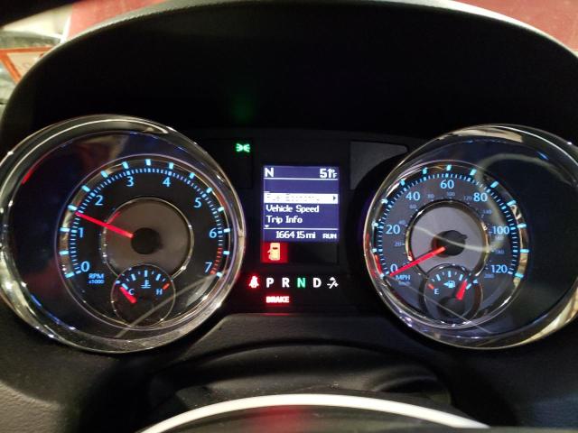 2A4RR8DG4BR615527 - 2011 CHRYSLER TOWN & COU TOURING L MAROON photo 9