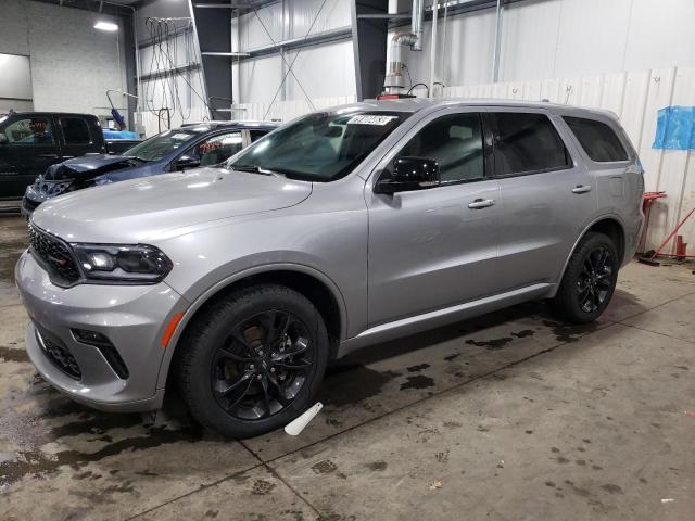 1C4RDJDG3MC641513 - 2021 DODGE DURANGO GT SILVER photo 1