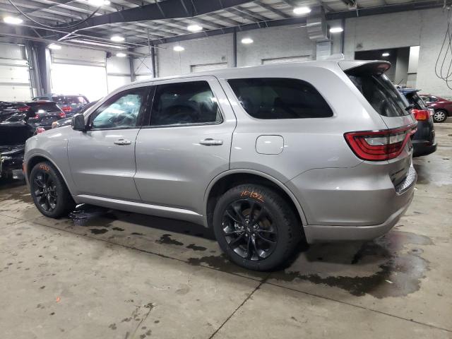 1C4RDJDG3MC641513 - 2021 DODGE DURANGO GT SILVER photo 2