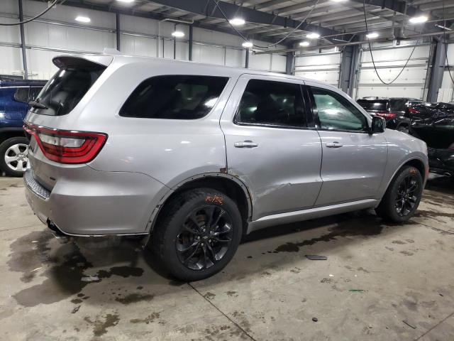 1C4RDJDG3MC641513 - 2021 DODGE DURANGO GT SILVER photo 3