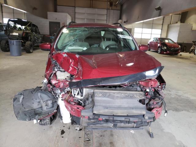 1FMCU9GX3EUD48735 - 2014 FORD ESCAPE SE RED photo 5