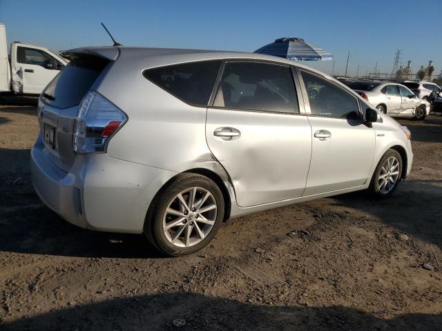 JTDZN3EU7EJ001413 - 2014 TOYOTA PRIUS V SILVER photo 3