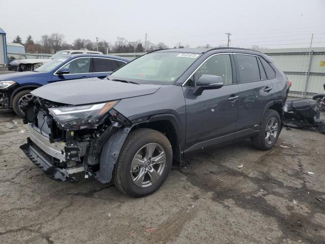 JTMRWRFV6PD201143 - 2023 TOYOTA RAV4 XLE GRAY photo 1