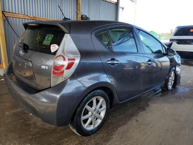 JTDKDTB39E1060446 - 2014 TOYOTA PRIUS C GRAY photo 3