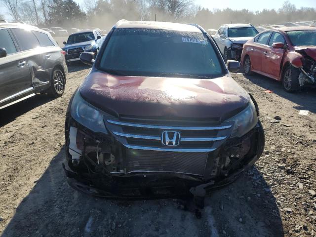 5J6RM3H77DL003359 - 2013 HONDA CR-V EXL BURGUNDY photo 5