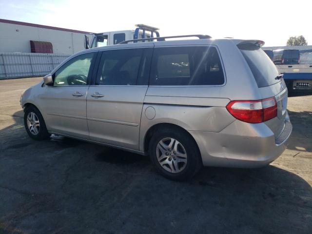 5FNRL38706B440862 - 2006 HONDA ODYSSEY EXL GRAY photo 2