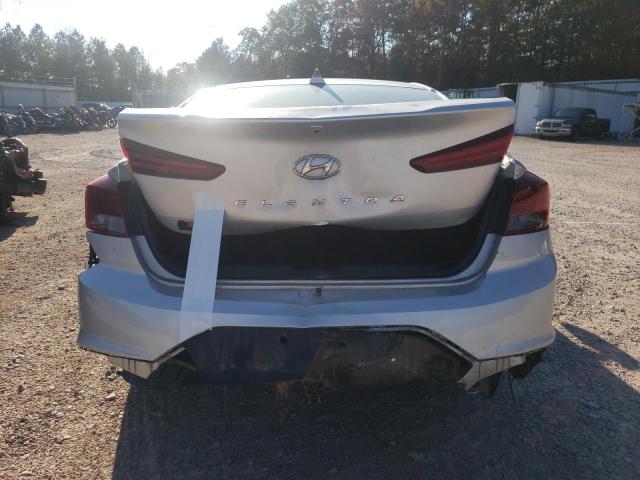 5NPD84LF0KH470908 - 2019 HYUNDAI ELANTRA SEL SILVER photo 6