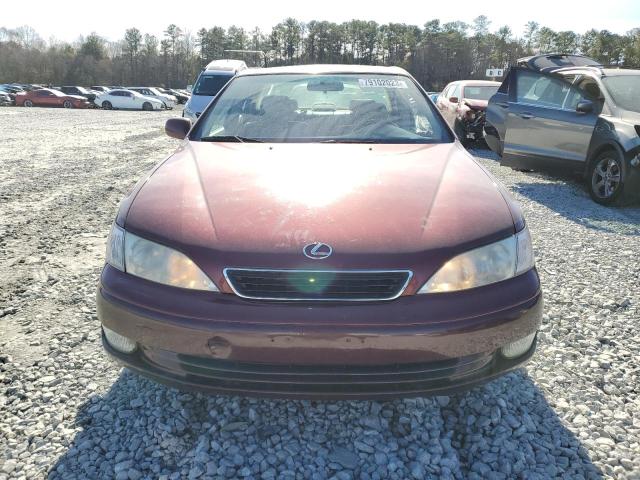 JT8BF28G1X0230983 - 1999 LEXUS ES 300 MAROON photo 5