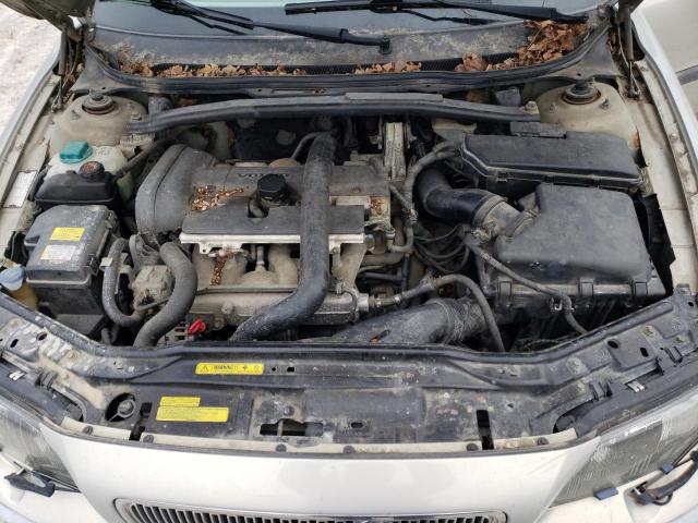 YV1SW58D621196822 - 2002 VOLVO V70 2.4T BEIGE photo 12