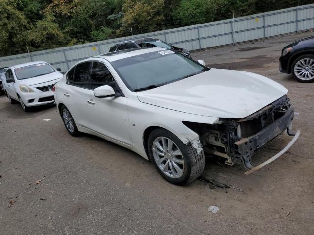 JN1BV7AP2EM675124 - 2014 INFINITI Q50 BASE WHITE photo 4