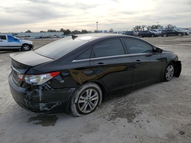 5NPEB4ACXDH558950 - 2013 HYUNDAI SONATA GLS BLACK photo 3