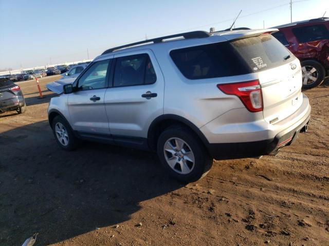 1FMHK8B84CGA20614 - 2012 FORD EXPLORER SILVER photo 2