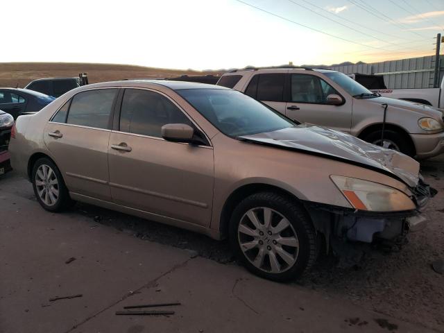 1HGCM66567A059129 - 2007 HONDA ACCORD EX GOLD photo 4