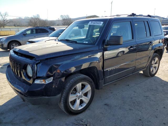 1C4NJRFB5ED502101 - 2014 JEEP PATRIOT LATITUDE BLUE photo 1