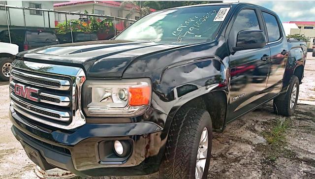 1GTG5CE38G1385431 - 2016 GMC CANYON SLE BLACK photo 1