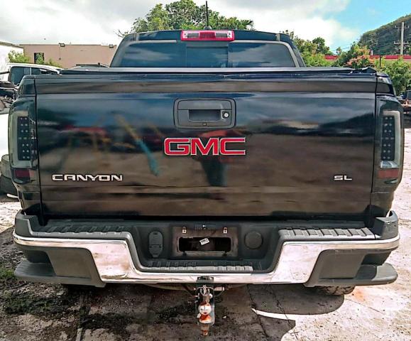 1GTG5CE38G1385431 - 2016 GMC CANYON SLE BLACK photo 6