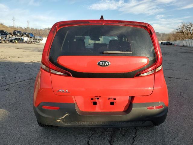 KNDJ23AU1M7145448 - 2021 KIA SOUL LX RED photo 6