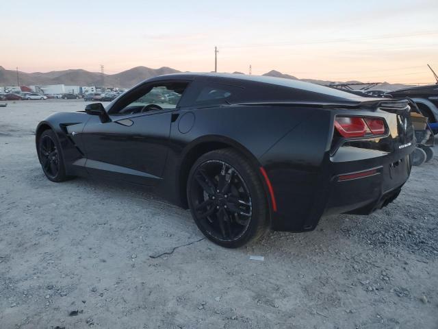 1G1YA2D78K5106553 - 2019 CHEVROLET CORVETTE STINGRAY 1LT BLACK photo 2