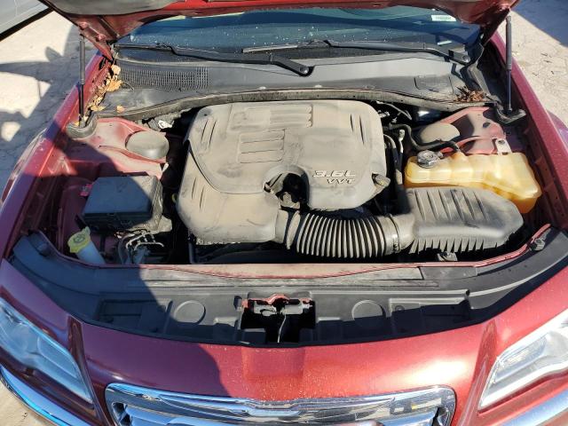 2C3CCAAG5CH175466 - 2012 CHRYSLER 300 RED photo 11