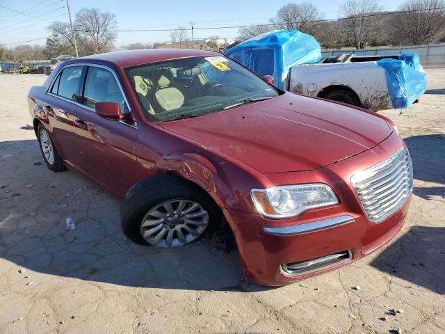 2C3CCAAG5CH175466 - 2012 CHRYSLER 300 RED photo 4