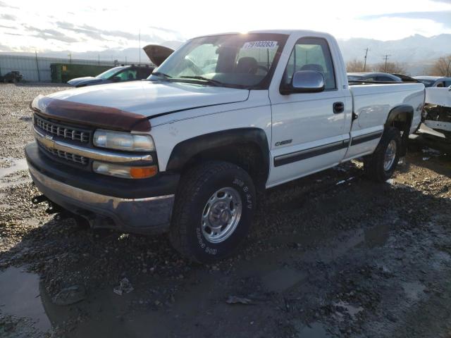 1GCGK24U7YE173109 - 2000 CHEVROLET SILVERADO K2500 WHITE photo 1