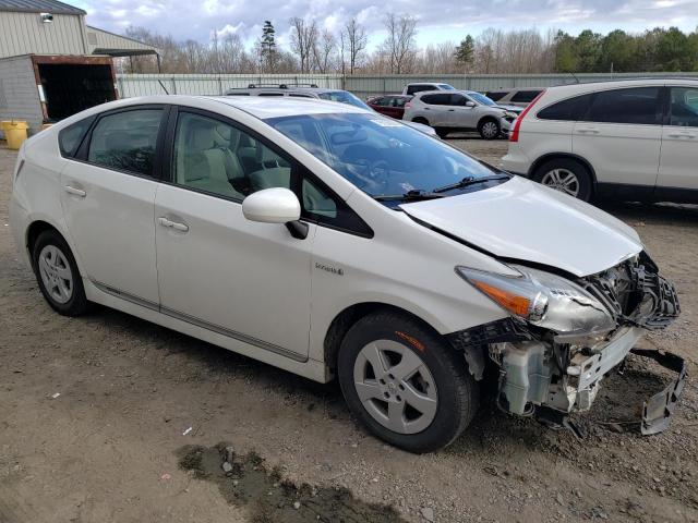 JTDKN3DU1A0203764 - 2010 TOYOTA PRIUS WHITE photo 4