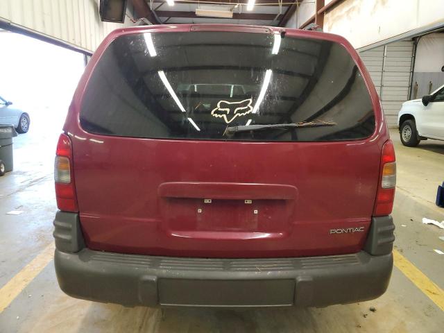 1GMDX03E44D176788 - 2004 PONTIAC MONTANA BURGUNDY photo 6