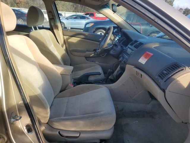 1HGCM56374A168168 - 2004 HONDA ACCORD LX TAN photo 7