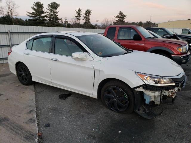 1HGCR2F89GA005201 - 2016 HONDA ACCORD EXL WHITE photo 4