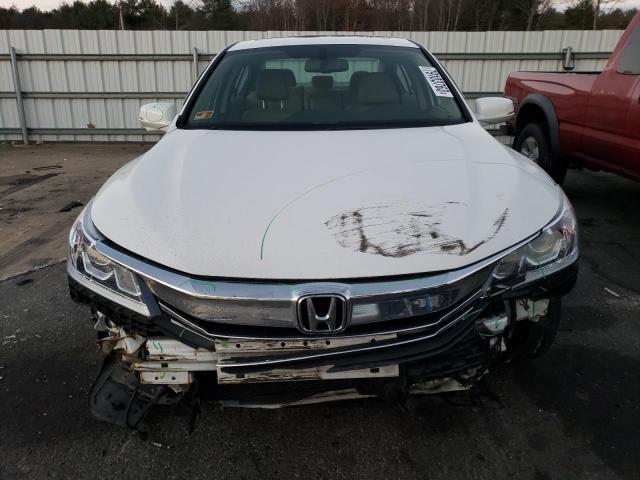 1HGCR2F89GA005201 - 2016 HONDA ACCORD EXL WHITE photo 5