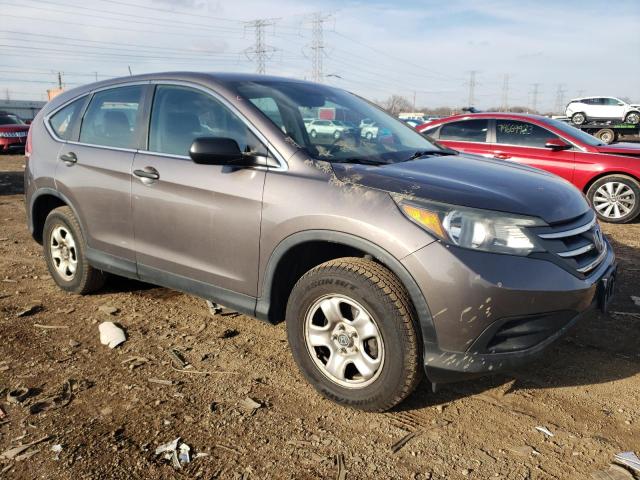 5J6RM4H33EL033835 - 2014 HONDA CR-V LX BROWN photo 4