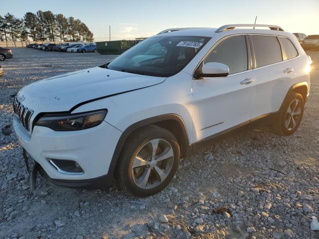 1C4PJLDB3KD348878 - 2019 JEEP CHEROKEE LIMITED WHITE photo 1