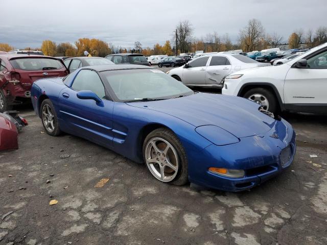 1G1YY22G225112914 - 2002 CHEVROLET CORVETTE BLUE photo 4