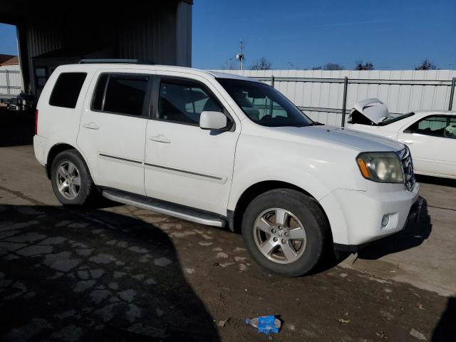 5FNYF4H54BB062255 - 2011 HONDA PILOT EXL WHITE photo 4