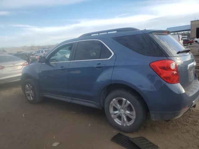 2GNA1PECXB6264114 - 2011 CHEVROLET EQUINOX BLUE photo 2