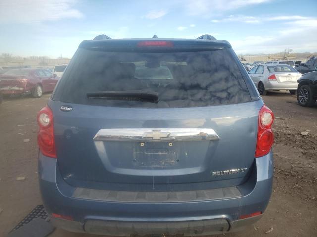 2GNA1PECXB6264114 - 2011 CHEVROLET EQUINOX BLUE photo 6