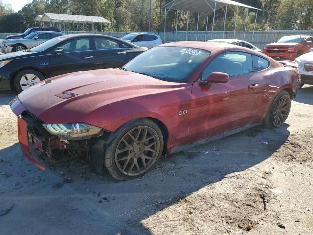 1FA6P8CF1L5108144 - 2020 FORD MUSTANG GT RED photo 1
