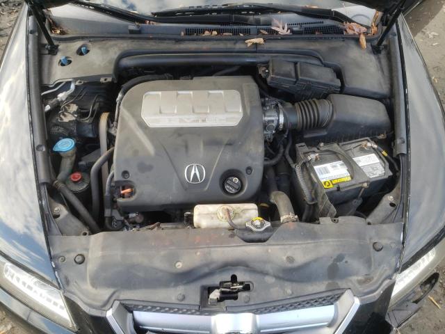 19UUA66238A019448 - 2008 ACURA TL BLACK photo 11