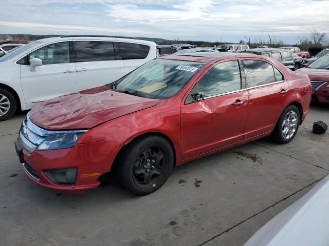 3FAHP0HAXBR183069 - 2011 FORD FUSION SE RED photo 1