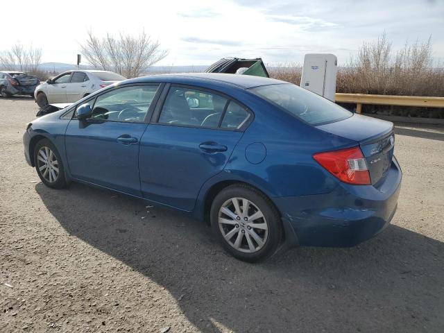 2HGFB2F83CH534334 - 2012 HONDA CIVIC EX BLUE photo 2